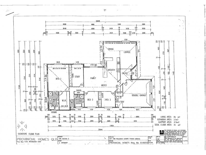 3 Pelewan Court, Tanah Merah QLD 4128 Floorplan