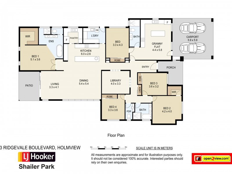 3 Ridgevale Bld, Holmview QLD 4207