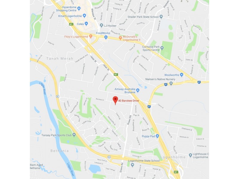 40 Barokee Drive, Tanah Merah QLD 4128 Floorplan