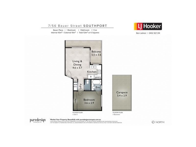 7/56 Bauer Street, Southport QLD 4215 Floorplan