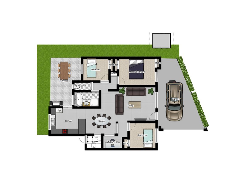 2/27 Galloway Drive, Ashmore QLD 4214 Floorplan