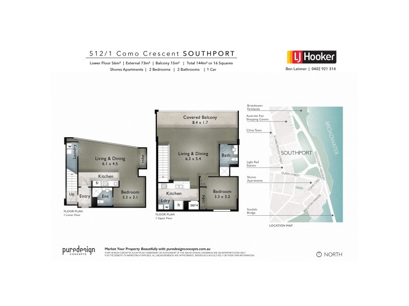 1 Como Crescent, Southport QLD 4215 Floorplan