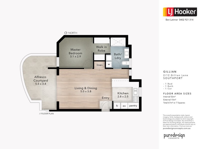 2/12 Gillian Lane, Southport QLD 4215