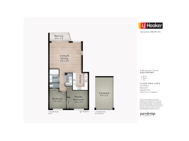 5/83 Queen Street, Southport QLD 4215 Floorplan