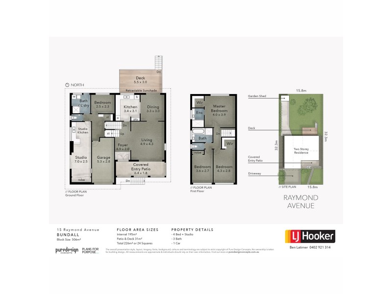 15 Raymond Avenue, Bundall QLD 4217 Floorplan