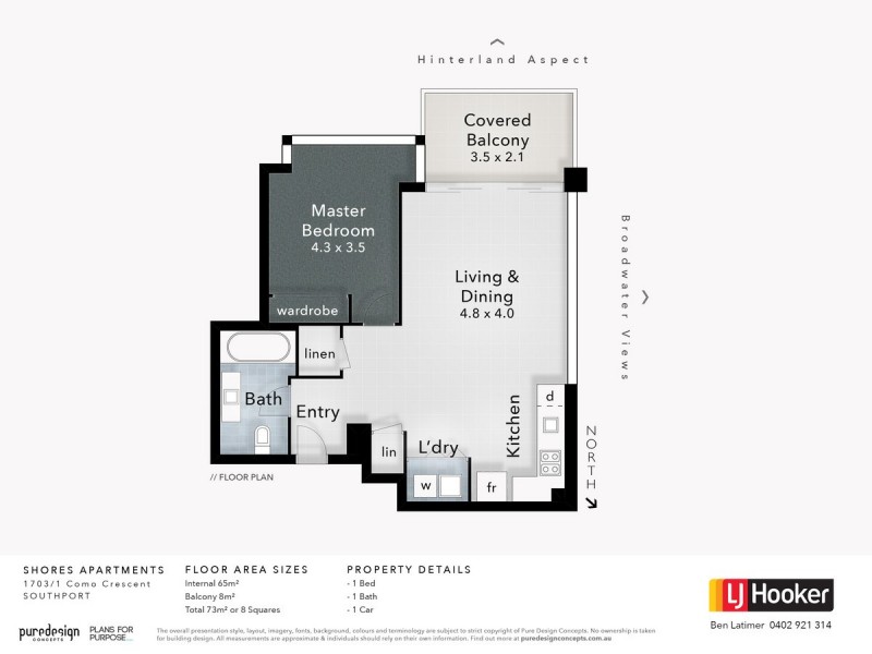 1703/1 Como Crescent, Southport QLD 4215