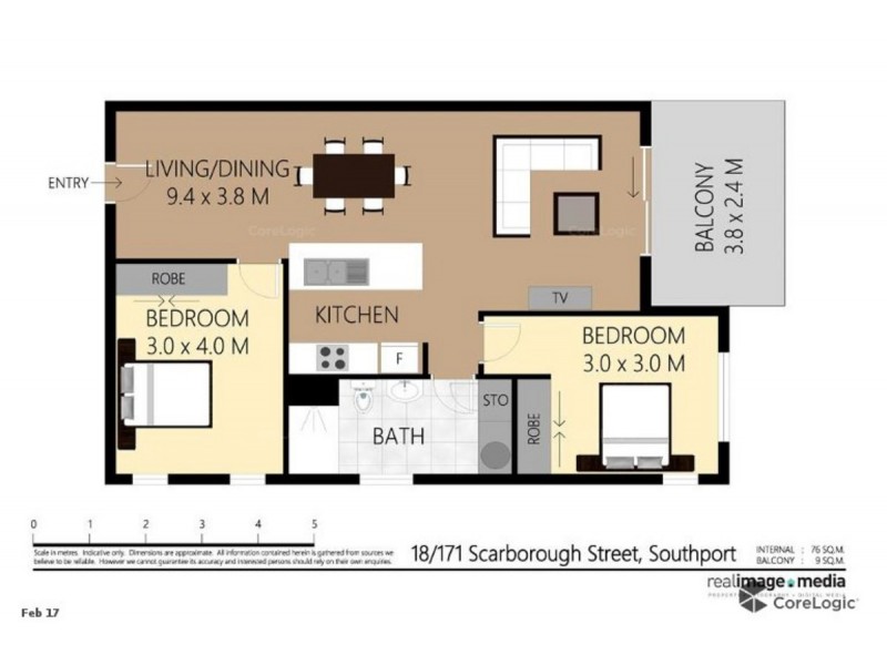 18/171 Scarborough Street, Southport QLD 4215