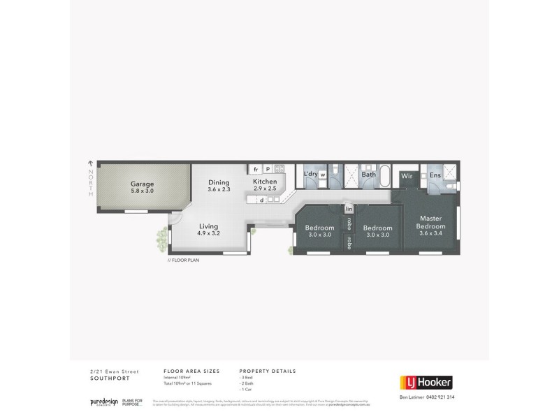 2/21 Ewan Street, Southport QLD 4215