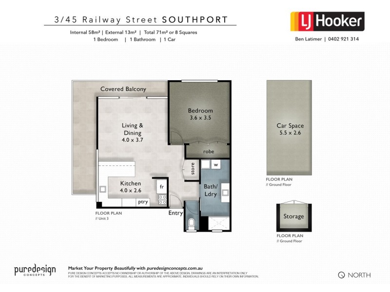 3/45 Railway Street, Southport QLD 4215