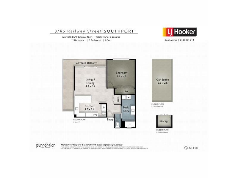 3/45 Railway Street, Southport QLD 4215 Floorplan