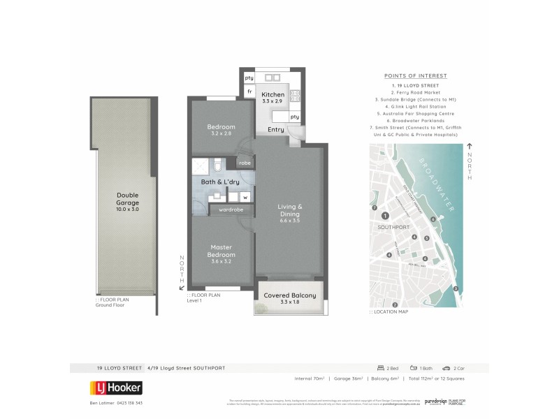 4/19 Lloyd Street, Southport QLD 4215 Floorplan