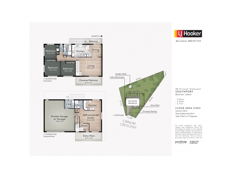 30 Crinum Crescent, Southport QLD 4215 Floorplan