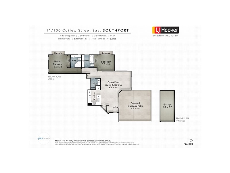 11 Parkview/100 Cotlew Street East, Southport QLD 4215 Floorplan