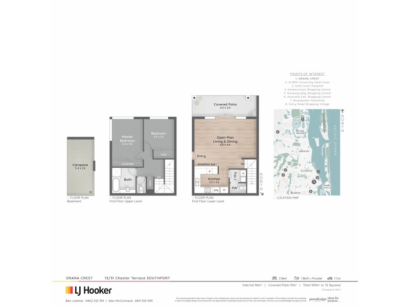 13/31 Chester Terrace, Southport QLD 4215 Floorplan