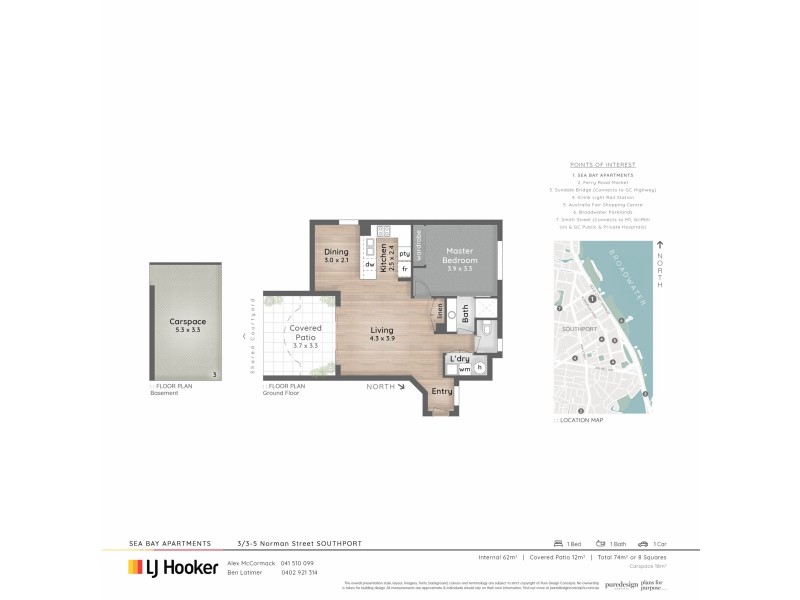 3/3-5 Norman Street, Southport QLD 4215 Floorplan