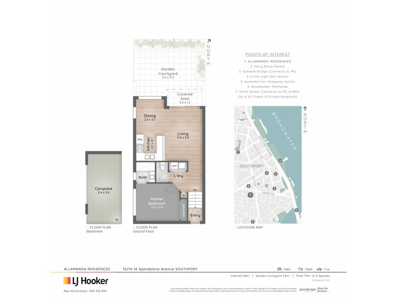 10/14-16 Spendelove Avenue, Southport QLD 4215 Floorplan