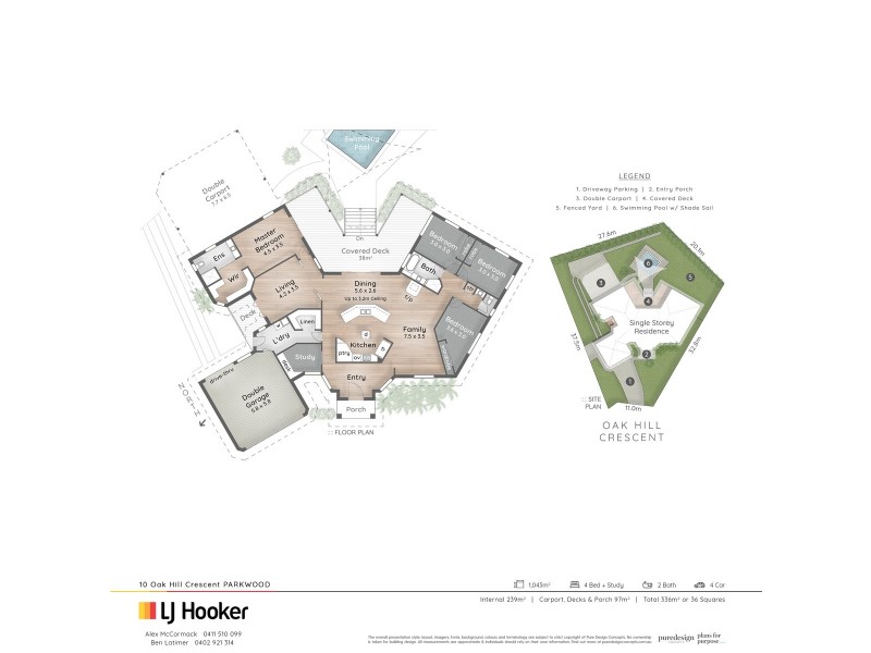 10 Oak Hill Crescent, Parkwood QLD 4214 Floorplan
