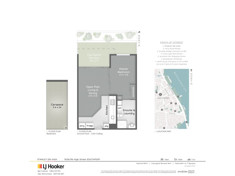 102a/96 High Street, Southport QLD 4215 Floorplan