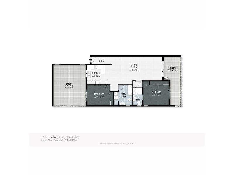 7/66 Queen Street, Southport QLD 4215 Floorplan