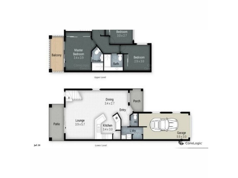 16/43 Myola Court, Coombabah QLD 4216 Floorplan