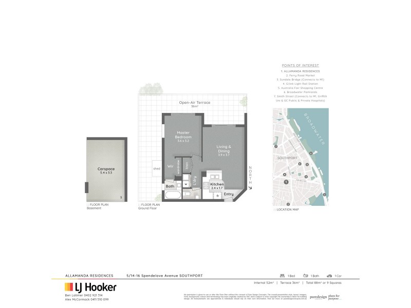 5/14-16 Spendelove Avenue, Southport QLD 4215 Floorplan