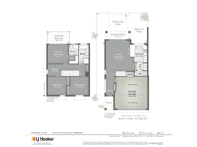 13/170 Whiting Street, Labrador QLD 4215 Floorplan