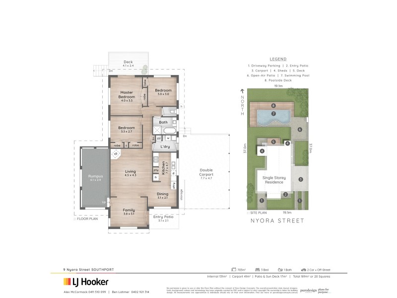 9 Nyora Street, Southport QLD 4215 Floorplan