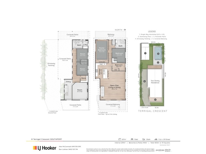 8 Terrigal Crescent, Southport QLD 4215 Floorplan