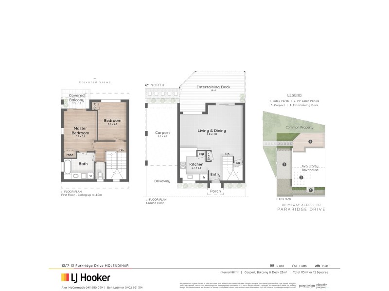 13/7-13 Park Ridge Drive, Molendinar QLD 4214 Floorplan