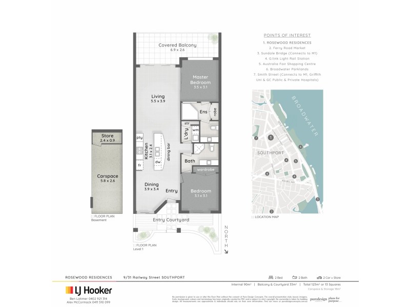 9/31 Railway Street, Southport QLD 4215 Floorplan