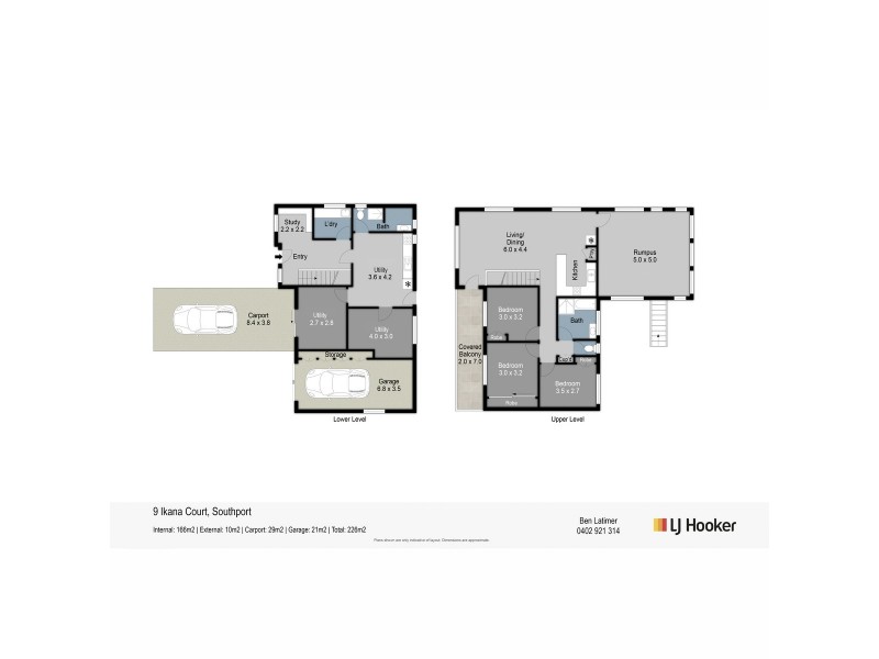 9 Ikana Court, Southport QLD 4215 Floorplan