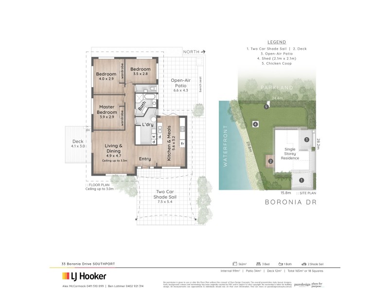33 Boronia Drive, Southport QLD 4215 Floorplan
