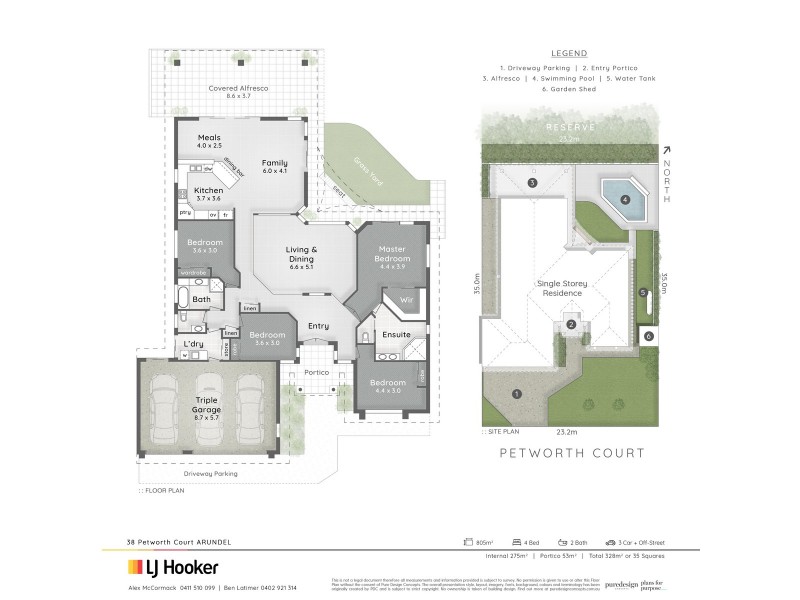 38 Petworth Court, Arundel QLD 4214 Floorplan