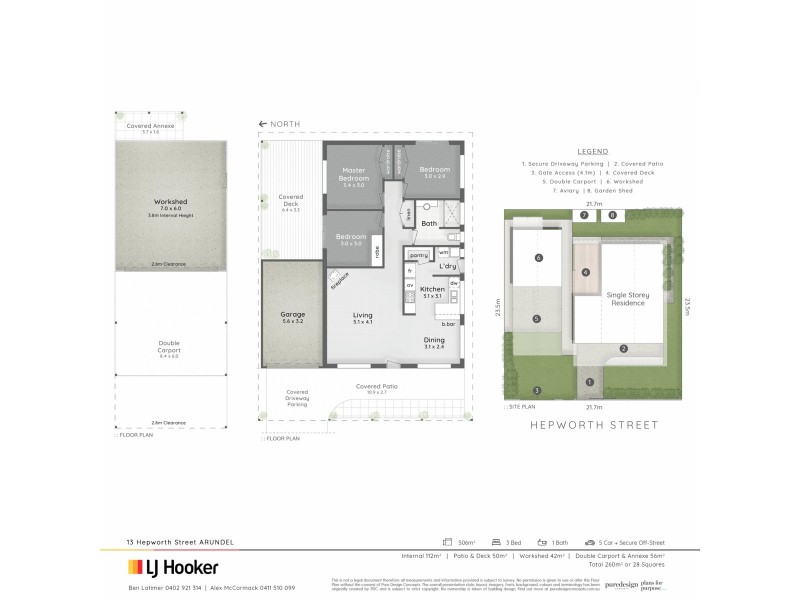 13 Hepworth Street, Arundel QLD 4214 Floorplan