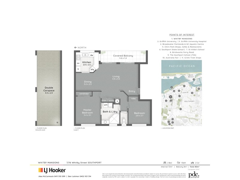 7/16 Whitby Street, Southport QLD 4215 Floorplan