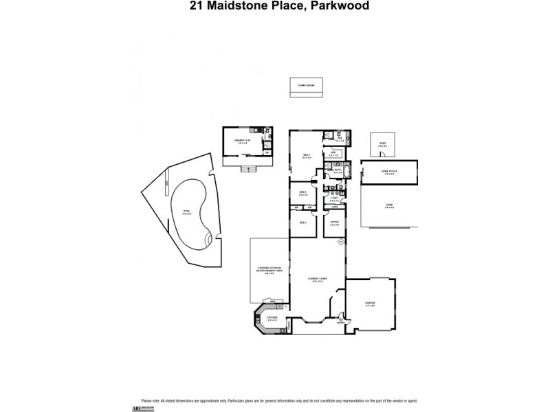 21 Maidstone Place, Parkwood QLD 4214 Floorplan