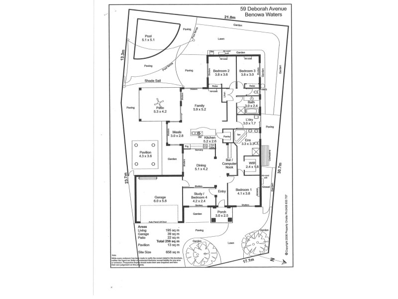 59 Deborah Avenue, Benowa Waters QLD 4217 Floorplan