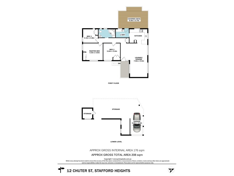 12 Chuter Street, Stafford Heights QLD 4053 Floorplan