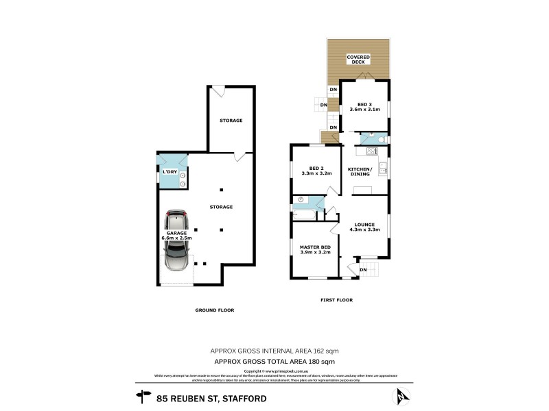 85 Reuben Street, Stafford QLD 4053 Floorplan
