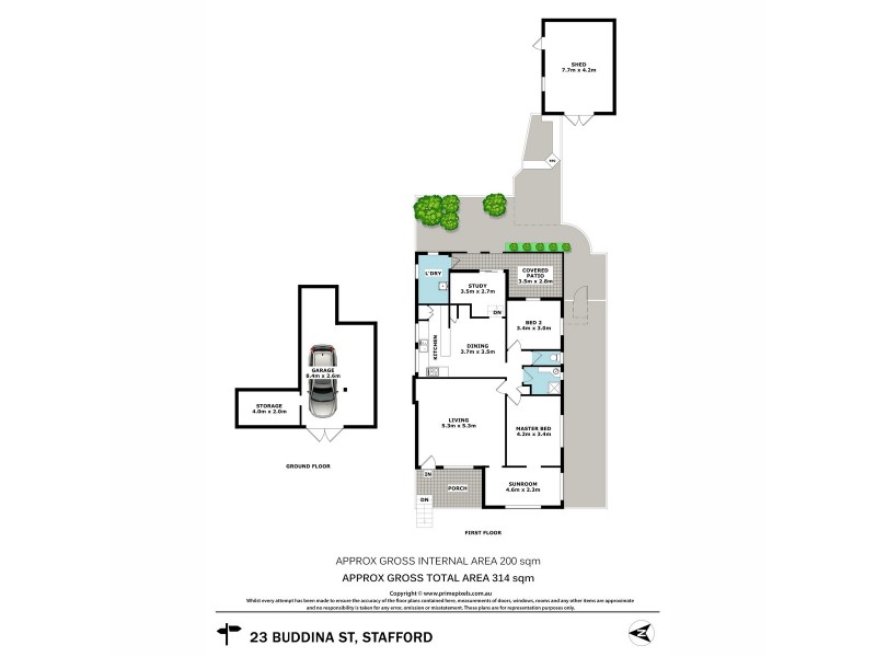 23 Buddina Street, Stafford QLD 4053 Floorplan