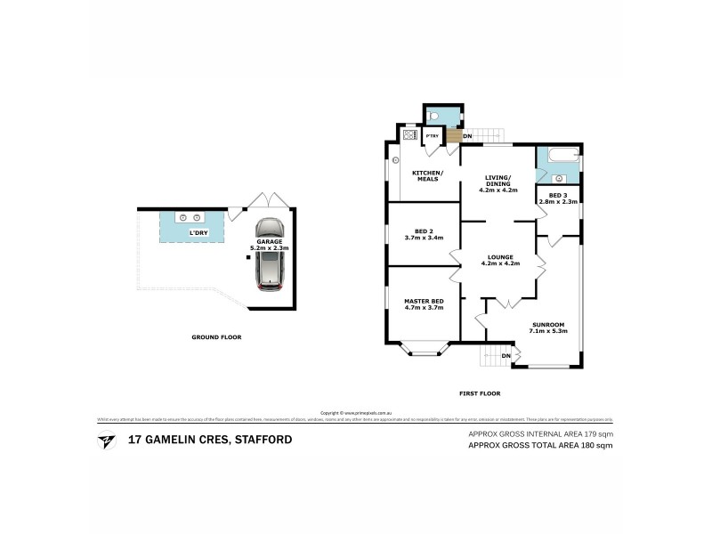 17 Gamelin Crescent, Stafford QLD 4053 Floorplan
