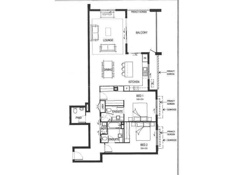 Unit 13/33 Atthow Parade, Nundah QLD 4012 Floorplan