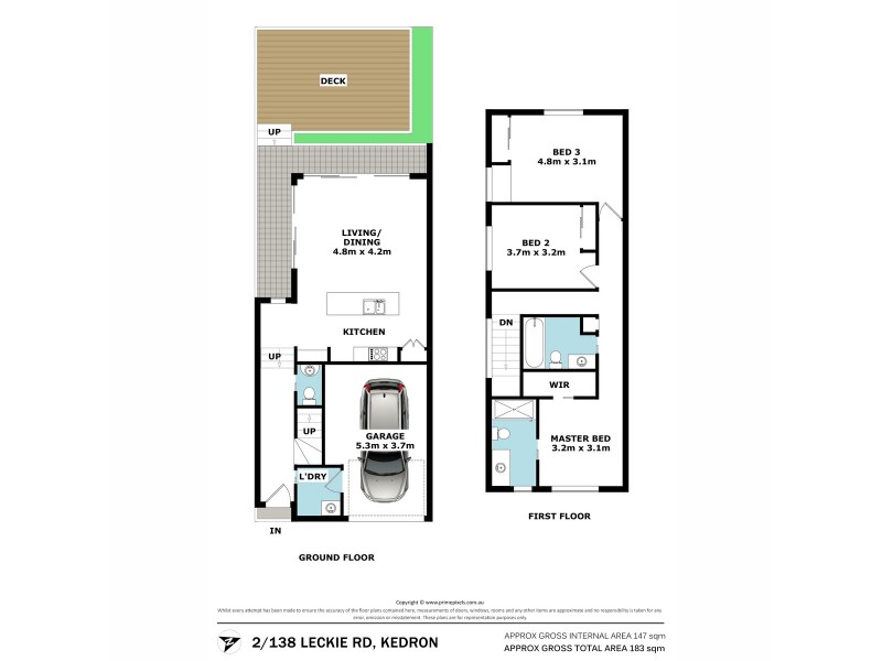 2 & 3/138 Leckie Road, Kedron QLD 4031 Floorplan