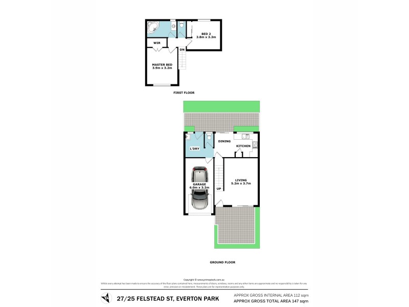 27/25 Felstead Street, Everton Park QLD 4053 Floorplan