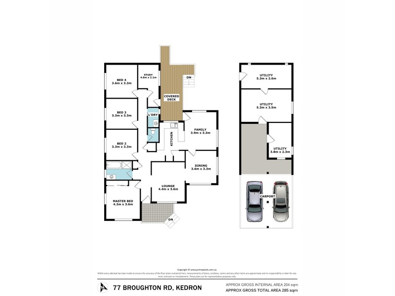 77 Broughton Road, Kedron QLD 4031 Floorplan