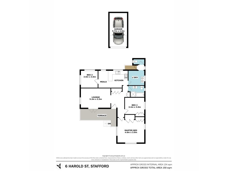 6 Harold Street, Stafford QLD 4053 Floorplan