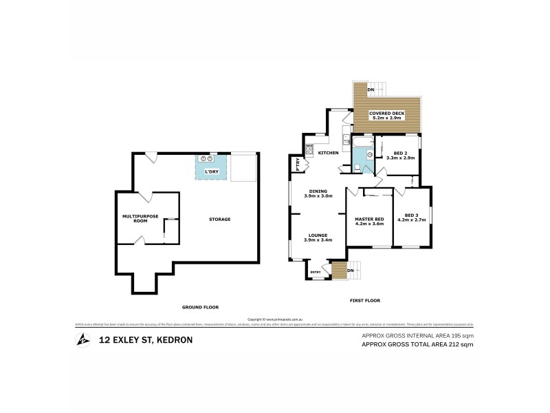 12 Exley Street, Kedron QLD 4031 Floorplan