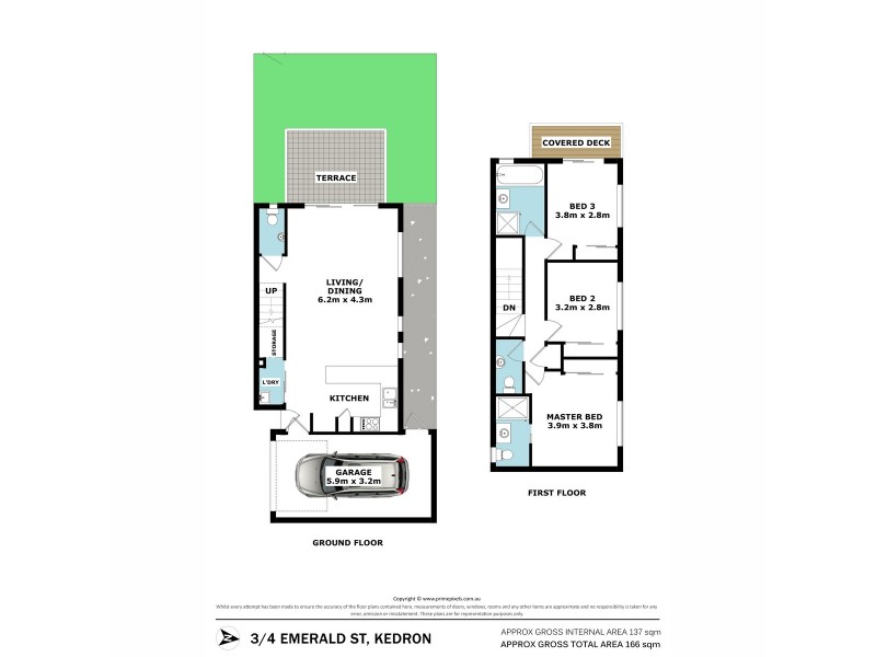 3/4 Emerald Street, Kedron QLD 4031 Floorplan