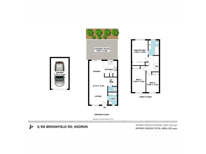 3/66 Brookfield Road, Kedron QLD 4031 Floorplan