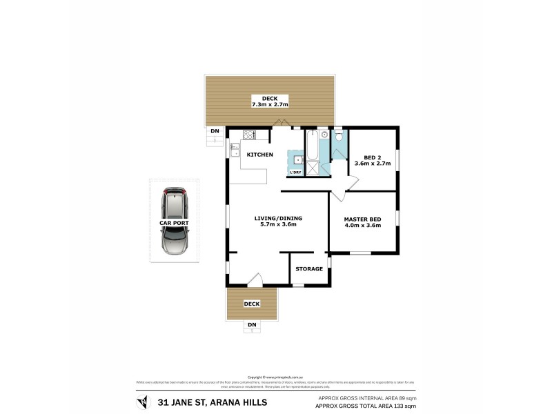 31 Jane Street, Arana Hills QLD 4054 Floorplan